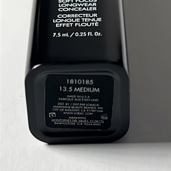 Lorac Pro Soft Focus Longwear Liquid Concealer Full Size 13.5 Medium 7.5mL .25oz - Picture 5 of 5